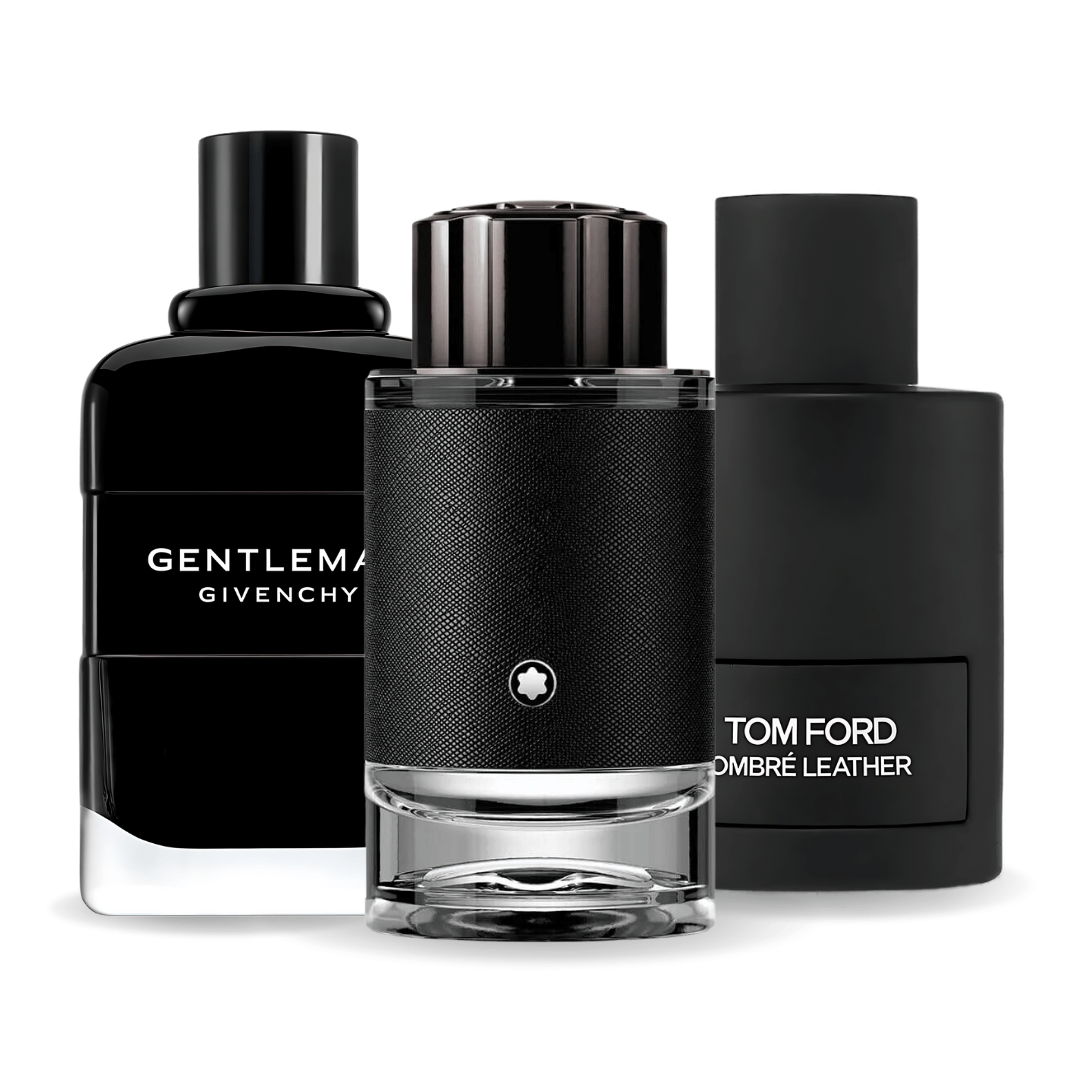 Set 3 Profumi Tom Ford Ombre Leather, Givenchy Gentleman, Montblanc Explorer 100ml